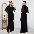 C7372 cross-border   fashion women's hot-selling elegant rhinestone evening dress