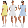 New spring/summer tennis skirt set - stylish, versatile, outdoor yoga skort, loose fit golf skirt for women