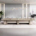 Saint li conference table - modern minimalist rectangular table for meetings, negotiations, and training (large size)