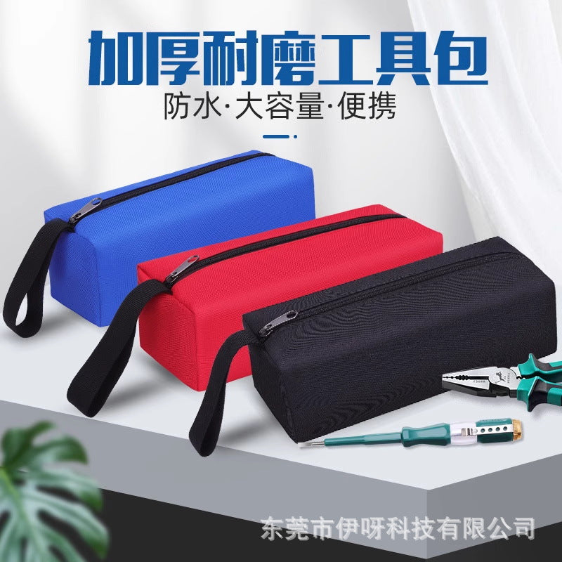 Multi-purpose tool organizer bag - waterproof tool pouch for hardware, wear-resistant parts, plumbers, and electricians