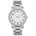 Factory direct women's stainless steel band men's watch women's watch quartz watch men's couple watches gift set business watches