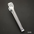 304 stainless steel multi-purpose heavy-duty tongs - kitchen, buffet, home use - perfect for steak, bread, stir-fries, grilled meat, and food serving