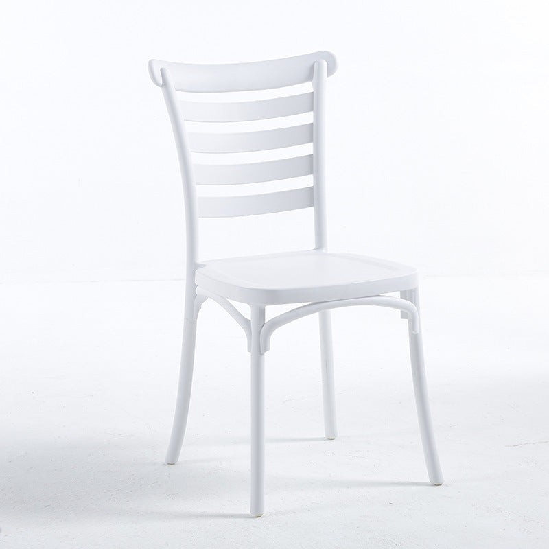 Factory direct american country style retro cafe dining chair, stackable backrest leisure chair for home use, cross-border wholesale