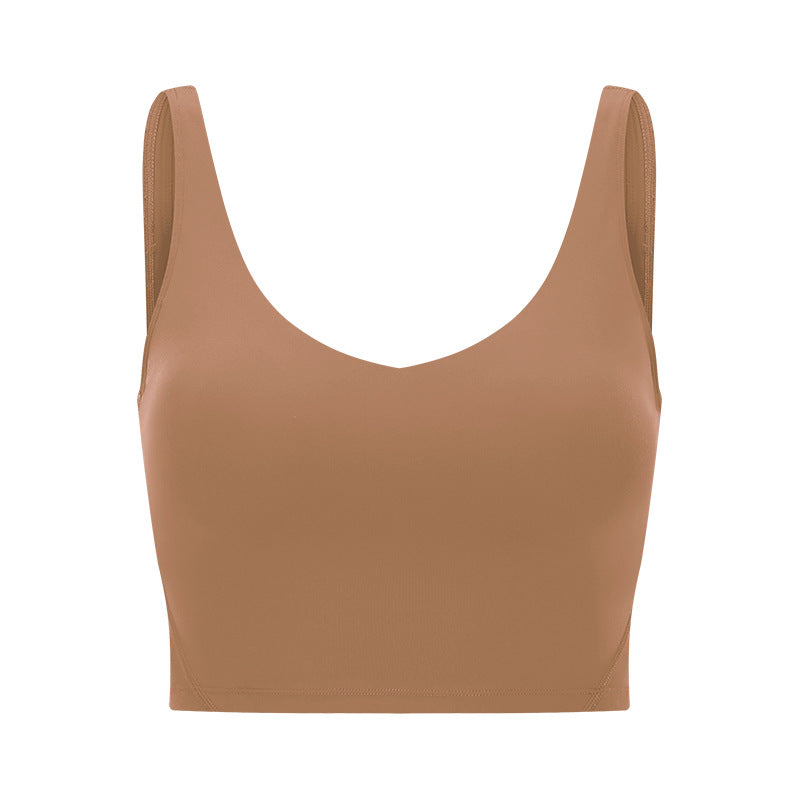 new arrival beautiful back push-up sports intimates women's running high-intensity yoga bra sports vest s2054