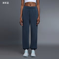 Women's casual sports pants - moisture-wicking, breathable, fitness running trousers - versatile, commute-friendly, loose fit, slimming, jogger style - d25094
