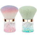 Single pink bristle large nail art dust brush portable makeup powder brush high-end beauty tool cosmetic brush