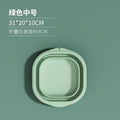 Collapsible washbasin - portable travel basin, thickened plastic basin, available in small and large sizes, perfect for home, dorm, and laundry use