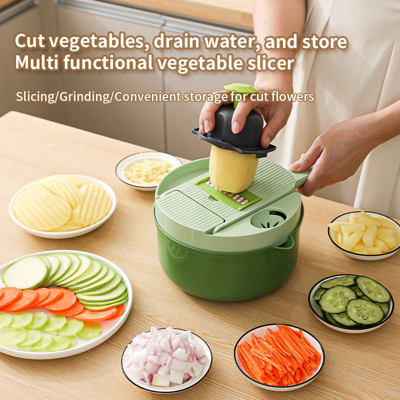 New arrival shredded potatoes, shredded carrots, cutting board, vegetable cutting machine, for home kitchen dicing handy gadget shredder, multi-functional