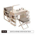 120cm multifunctional (single table) + octagonal chair + bubble chair