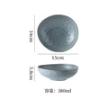 Japanese retro stoneware ceramic tableware restaurant hotel business dessert bowl soup bowl pasta bowl good-looking kiln bowl