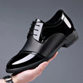 Spring/summer new men's leather shoes - versatile korean style, british fashion, trendy business casual lace-up shoes - dropshipping available
