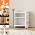 Solid wood bookcase, multi-tier book storage shelf, dustproof kindergarten bookshelf, children's student bookshelf, small storage rack