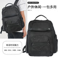 Large capacity expandable waterproof backpack - men's carry-on travel backpack, business laptop bag, work commute bag