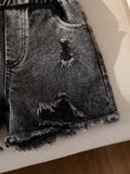 Kids clothing cross-border exclusive iexport fashionnew arrival children summer short-sleeved topsjeans