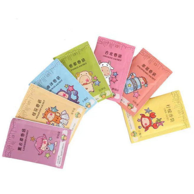 Wardrobe sachet lavender scented tablets to remove odor wardrobe shoe box sachet 12 constellations small aromatherapy bag small gift wholesale