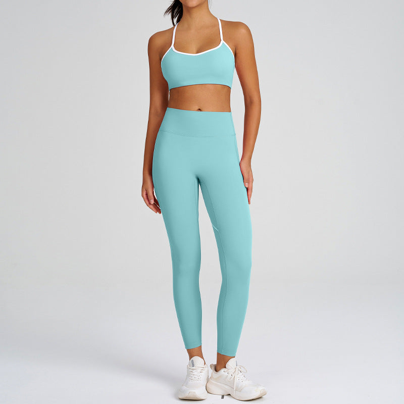 high waist hip lifting yoga shorts slimming look tight suspender beautiful back running sports intimates yoga suit for women