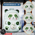 Face-changing panda chinese style blue and white porcelain doll hand pendant keychain gift toy national trend trendy cartoon