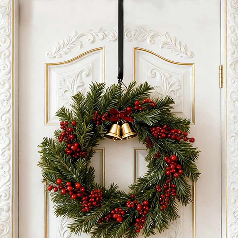 Simple iron art christmas hanging ornament door hook home decoration creative door hook christmas halloween decoration door hanger