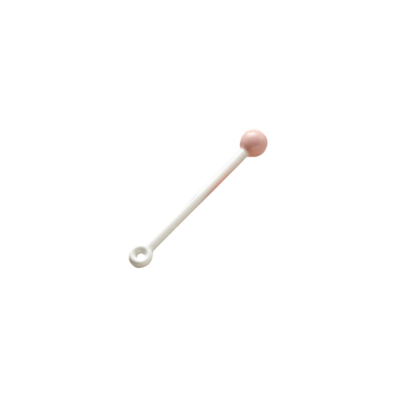 New macaron color milk powder mixing stick, high-value ceramic milk stirrer, multi-purpose mixing rod, underglaze color, milk powder stirrer