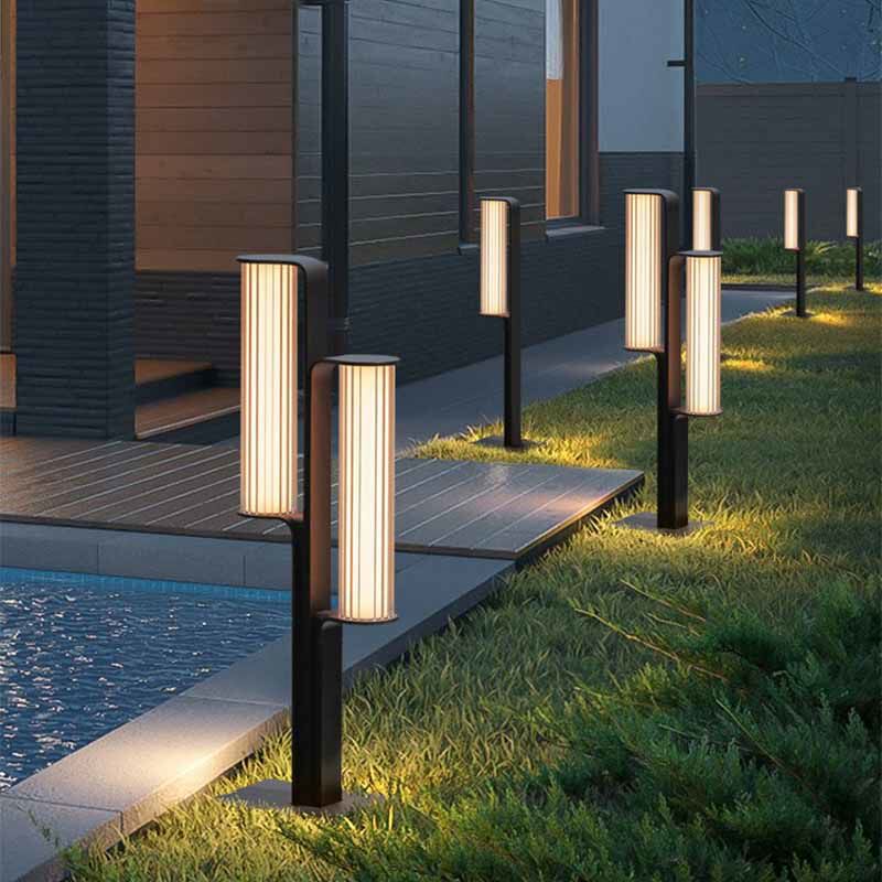 Outdoor waterproof garden in-ground lights, villa courtyard ambient floor lamps, park community landscape street lights, lawn lights