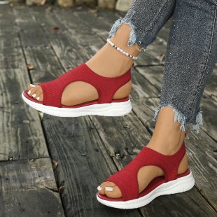 summer new arrivals: women's platform sandals for cross-border e-commerce, sizes 36-44 (eu). wholesale available. price difference: $0.67. suitable for  fba