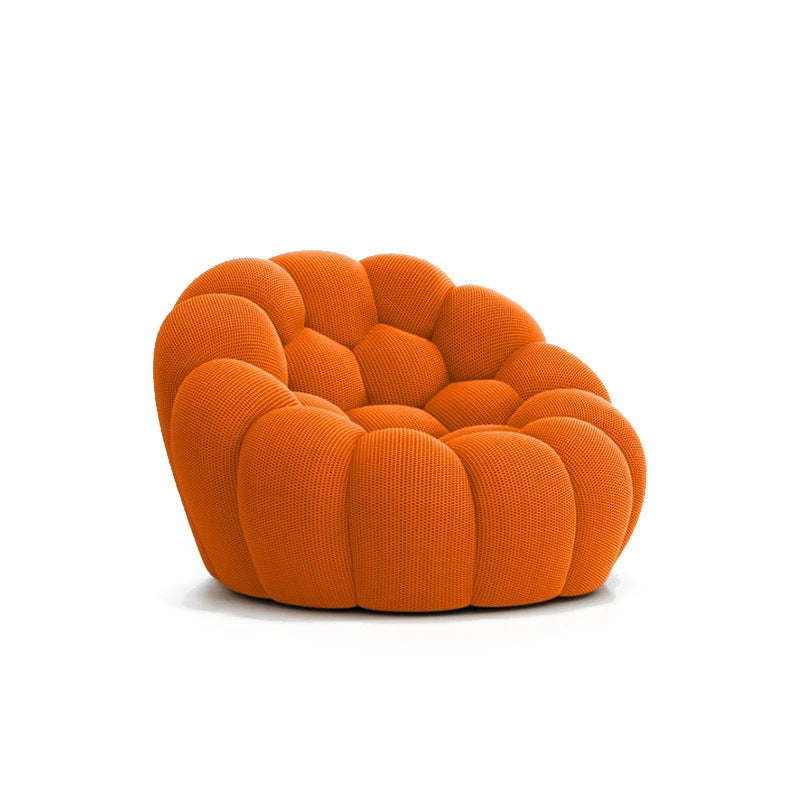 Nordic minimalist designer bubble sofa - available in single, double, and three-seater configurations - fully assembled - rolf benz style - unique villa design - compression packed football sofa
