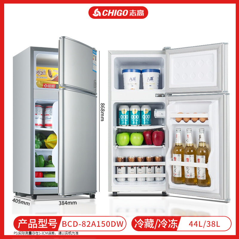 Chigo refrigerator home appliances procurement wholesale multi-specification tier 1 energy efficiency apartment refrigerator rental refrigerator for home