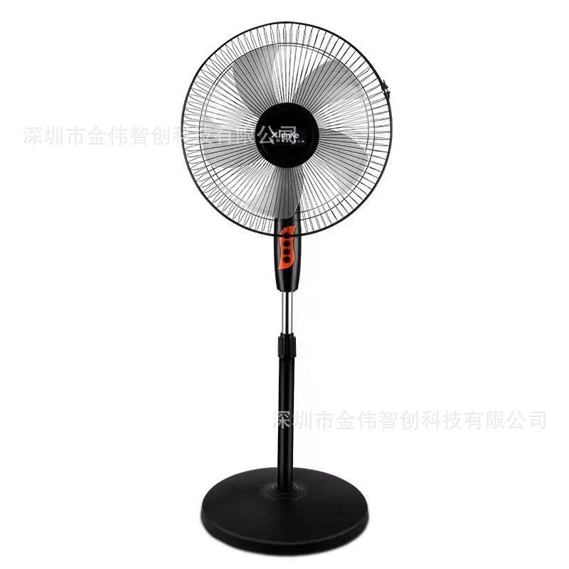 16inch for home electric fan intelligent floor fan high wind power shaking head vertical low noise small fan office cross-border