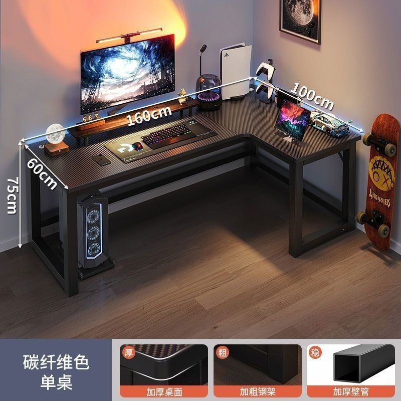 Computer desk desktop home electric competition table and chair bedroom corner office table new chinoiserie large desk student study table