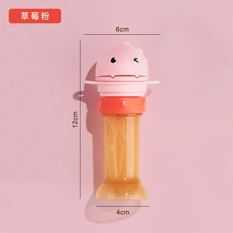 Kids' water bottle anti-choke straw lid - universal adapter for bottled water, sippy cup, and baby bottles