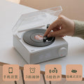 [x11 white] rotating film + three modes + clock alarm clock