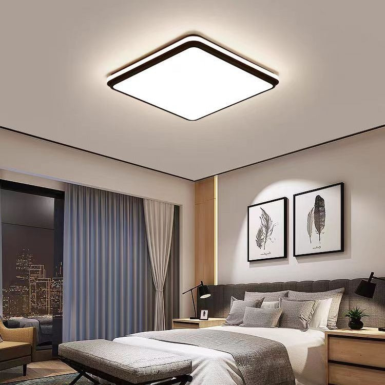 Full spectrum lighting living room bedroom ceiling light modern simple atmosphere ultra-thin living room light bedroom study lamp