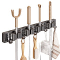 Gun gray hook, no need to punch holes, strong adhesive wall, bathroom towel wall hanging, bathroom kitchen coat hook