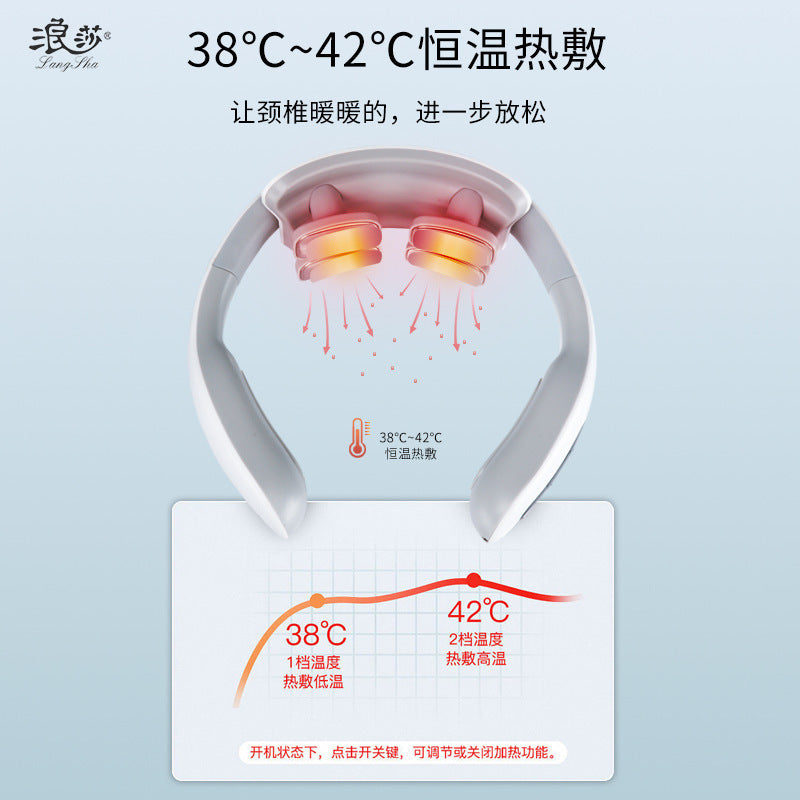 Cervical spine massager neck massager multifunctional spine neck shoulder neck hot compress neck protector for home