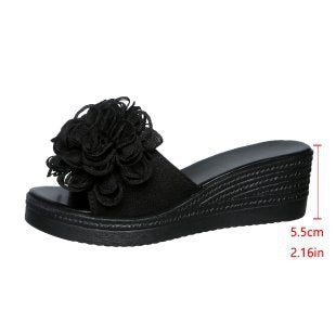 summer new arrival: plus-size platform slides for women (sizes 35-43). wholesale available. dropshipping to  and