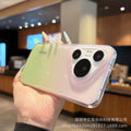 New gradient tie-dye p90 pro max phone case, compatible with huawei mate w80, dreamy light luxury anti-drop protective cover
