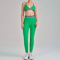 high waist hip lift and tummy control sling beautiful back running fitness sports intimates bra pants yoga suit for women