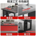 Office desk computer desk simple boss desk minimalist modern office manager finance single desk home gaming desk
