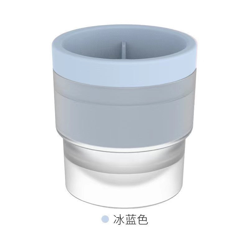Food Grade Big Ice Hockey Ice Maker Mould Whiskey Frozen Ice Cube Model of Spherical Ice Lattice Silicone Artifact Household