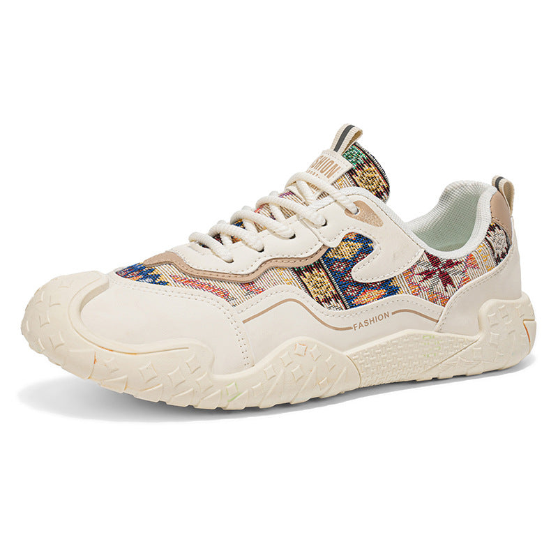 Men's summer 2026 new arrival: trendy chinese style, versatile men's running & casual sneakers - anti-slip, thick-soled skate shoes