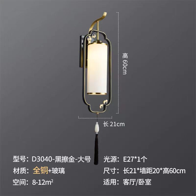 New arrival wall lamp new chinoiserie wall lamp living room popular bedside antique style