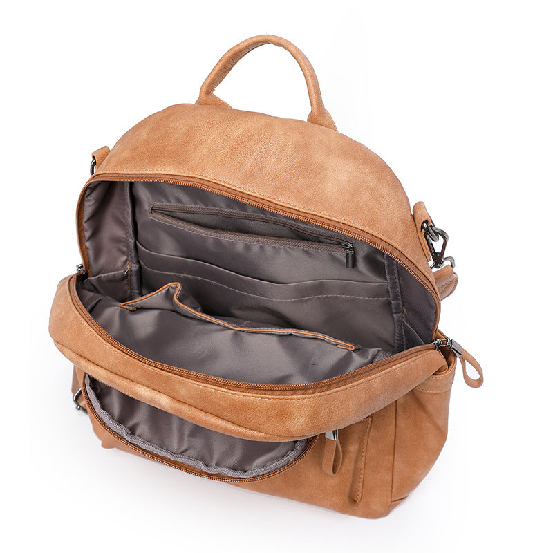 Bags Backpack Lightweight Girls Travel Backpack, Large Capacity Retro Ladies Backpack Foreign Trade Women's Bag Wholesale