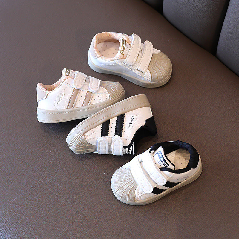 Kids' athletic shoes -  spring/autumn new fashion shell toe baby first walker sneakers, skate shoes, running shoes for boys and girls