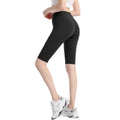 Clearance double-sided brushed naked feeling fitness pants yoga clothes high waist tight sports half length pants yoga shorts women