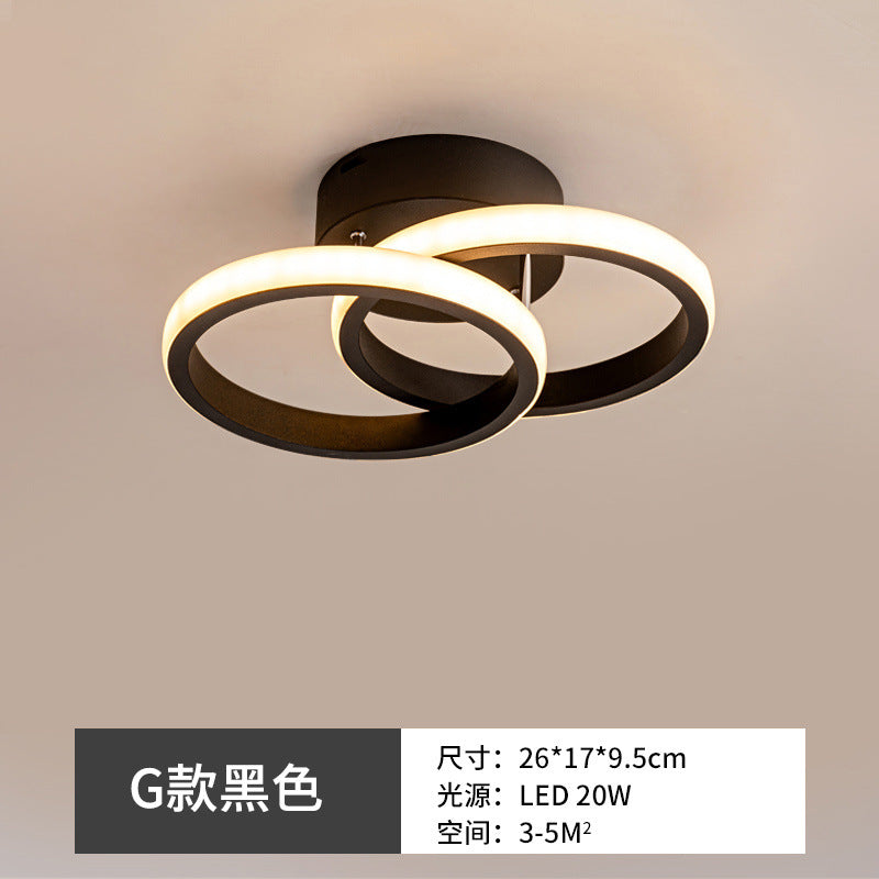 LED Aisle Light Modern Simple Entry Foyer Light Creative Balcony Light Nordic Smart Lighting