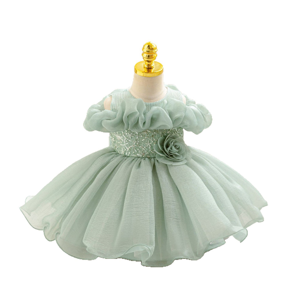 New in stock: tutu cake dress - floral princess gown for baby girls, perfect for birthdays!