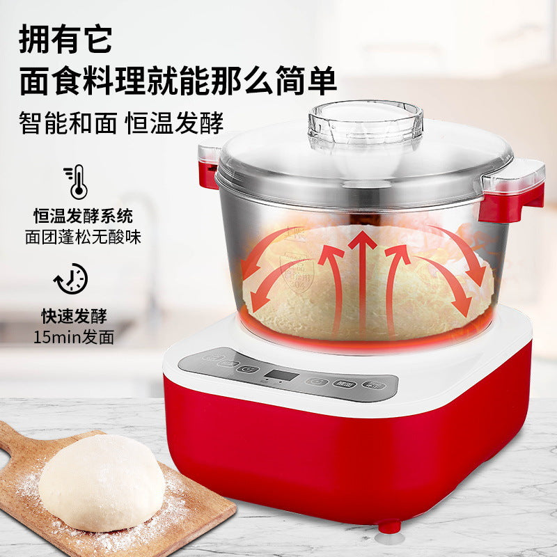 Household desktop dough mixer, small electric dough mixer, fully automatic dough kneading machine, fermentation and kneading machine, us standard cross-border