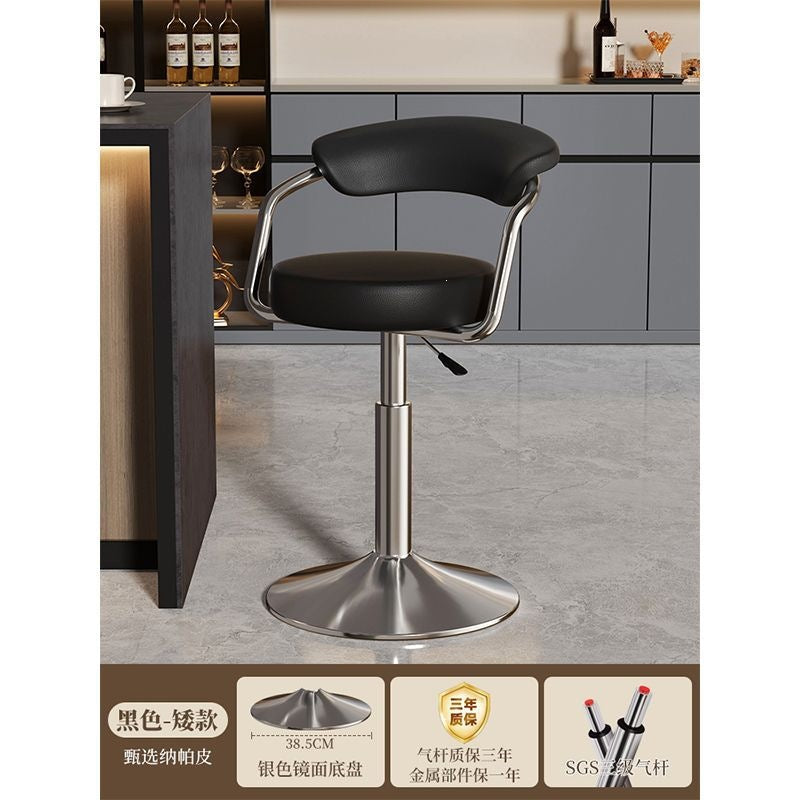 Bar stoolaccessible luxury high stool adjustablerotate bar stool cashier chair for home bar chair commercial island chair