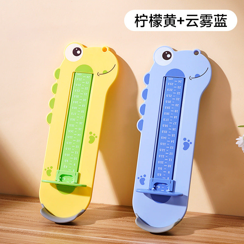 Kids' foot measuring device - accurate foot length & shoe insole length measurement tool for babies & toddlers - universal home use