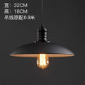 Nordic loftretro industrial style restaurant bar cafe creative iron clothing store pot lid chandelier